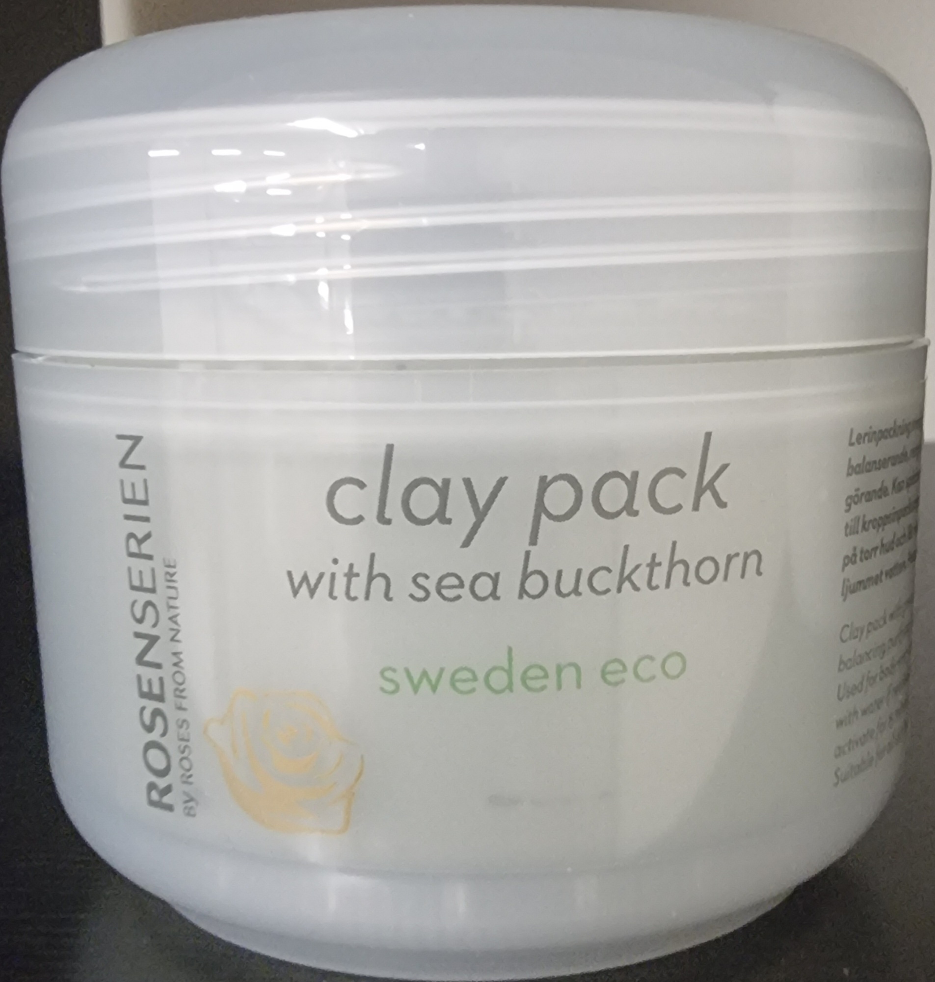 Clay Pack with Sea Buckthorn